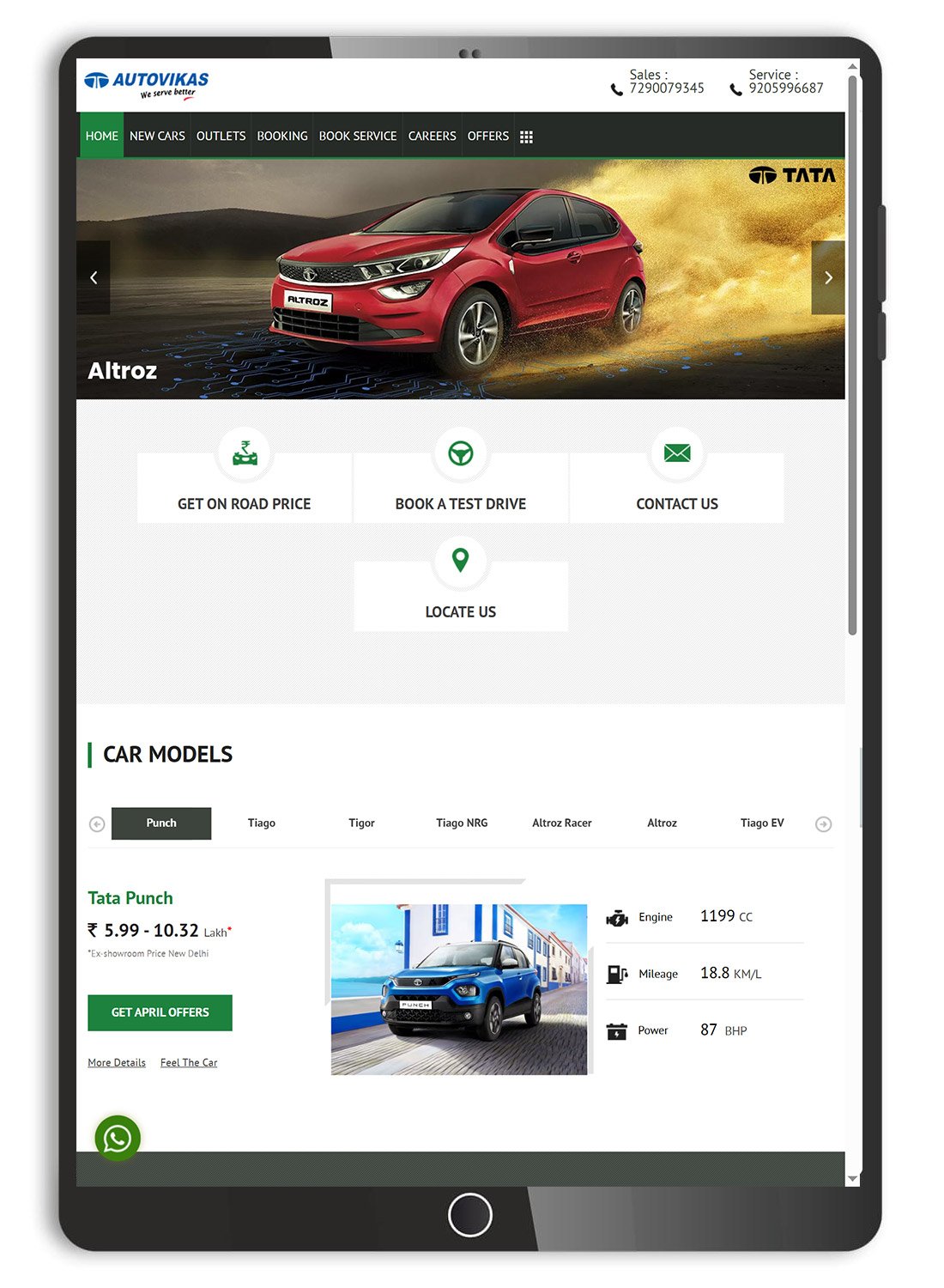 Tata Showroom client case study