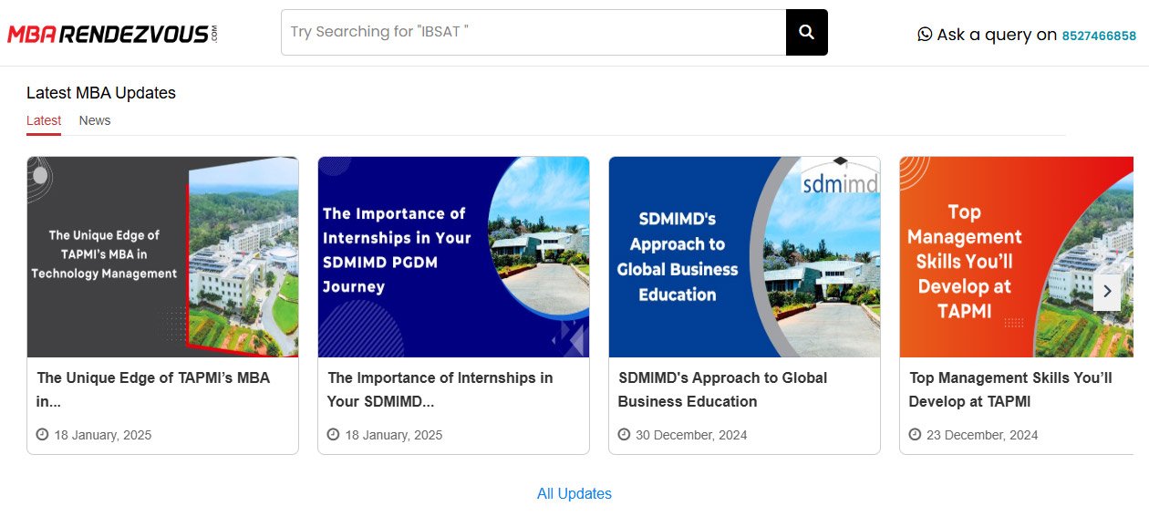 MBA Rendezvous case study