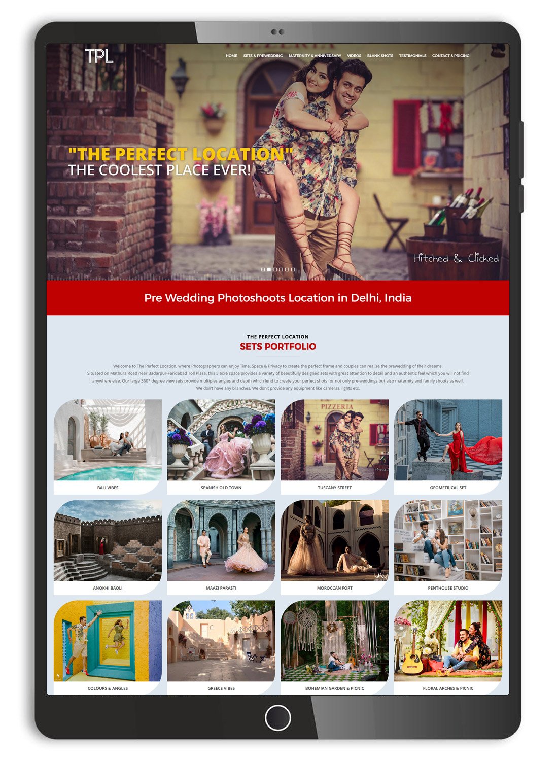 TPL : Outdoor Photo Shoot Location